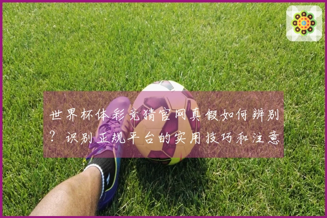 世界杯体彩竞猜官网真假如何辨别？识别正规平台的实用技巧和注意事项